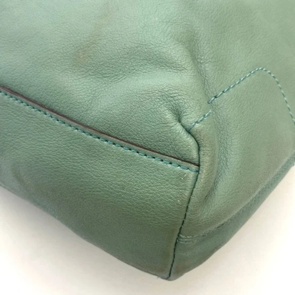 Coach Women's Laser-Cut Signature Aubrey Leigh Slim Leather Tote 17041 - Picture 8 of 15